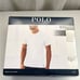 Polo Ralph Lauren white slim fit t shirts 5 pack crewneck new size L