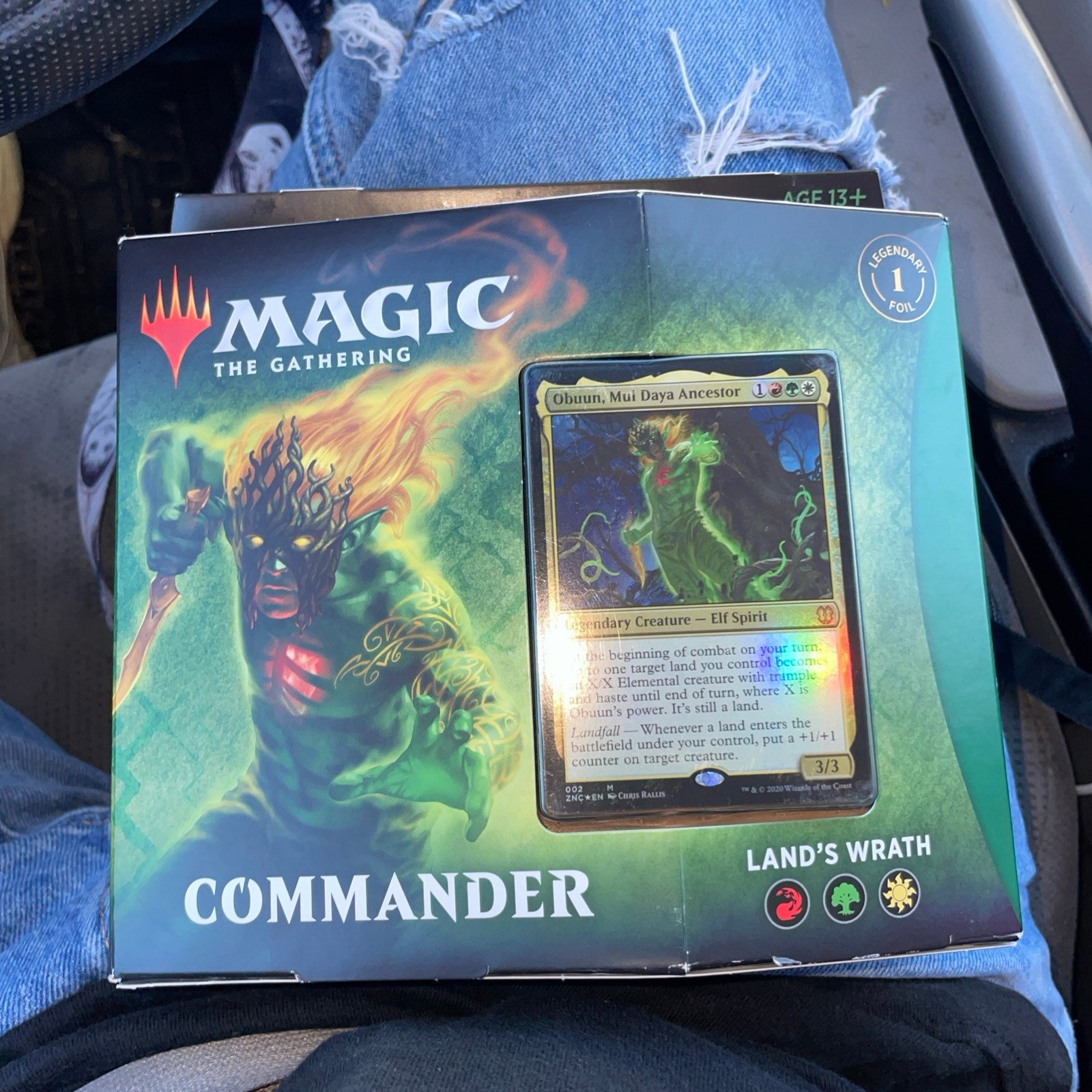 Magic The Gathering Lands Wrath, Commander Deck Sealed