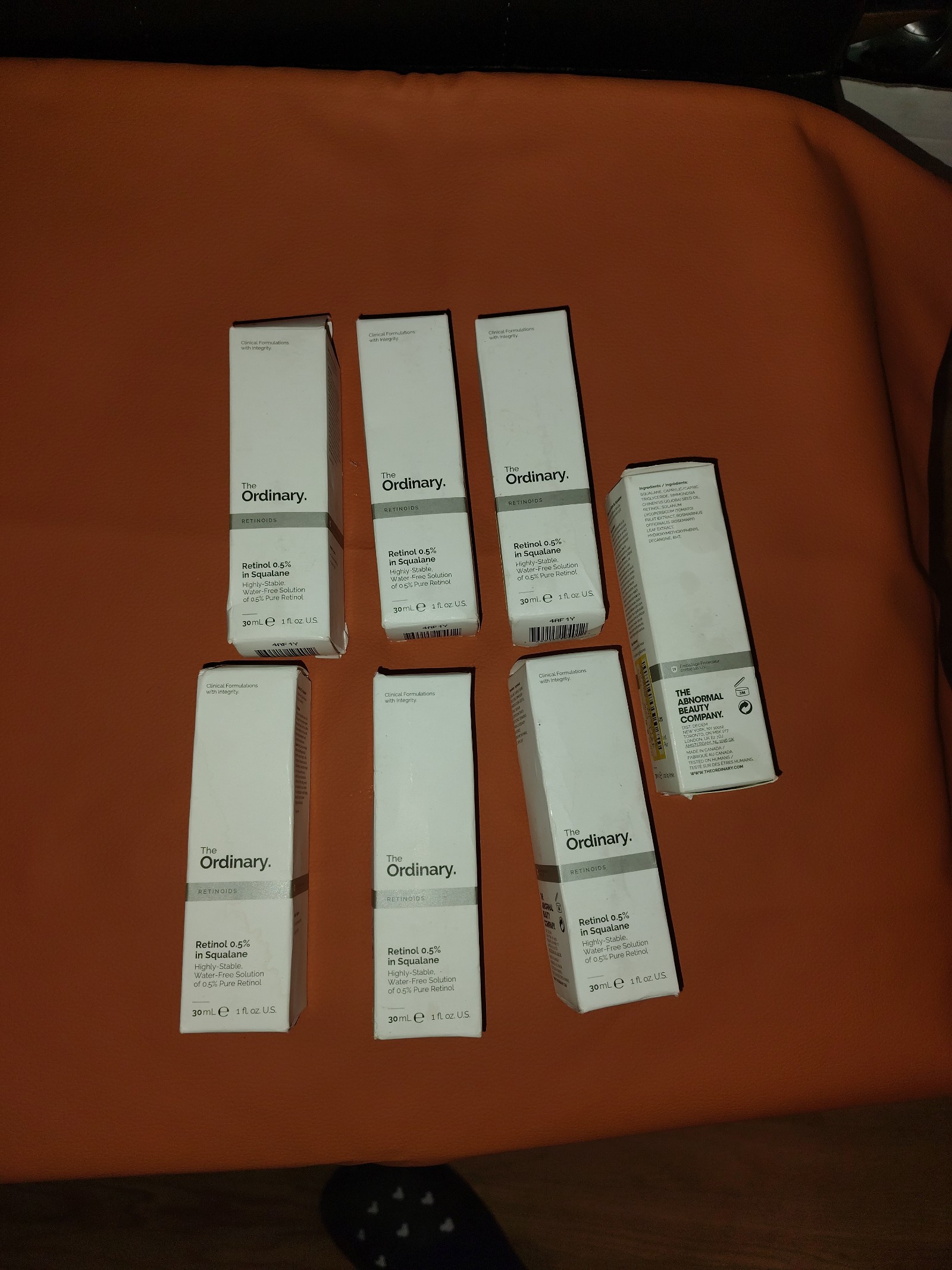 The Ordinary Retinol 0.5% In Squalane - 30Ml / 1 Oz Each - NIB - Free Shipping
