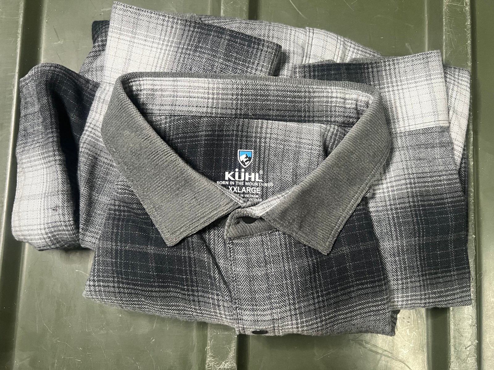 Kuhl Men's Khaos Flannel - Iron Mountain XXL