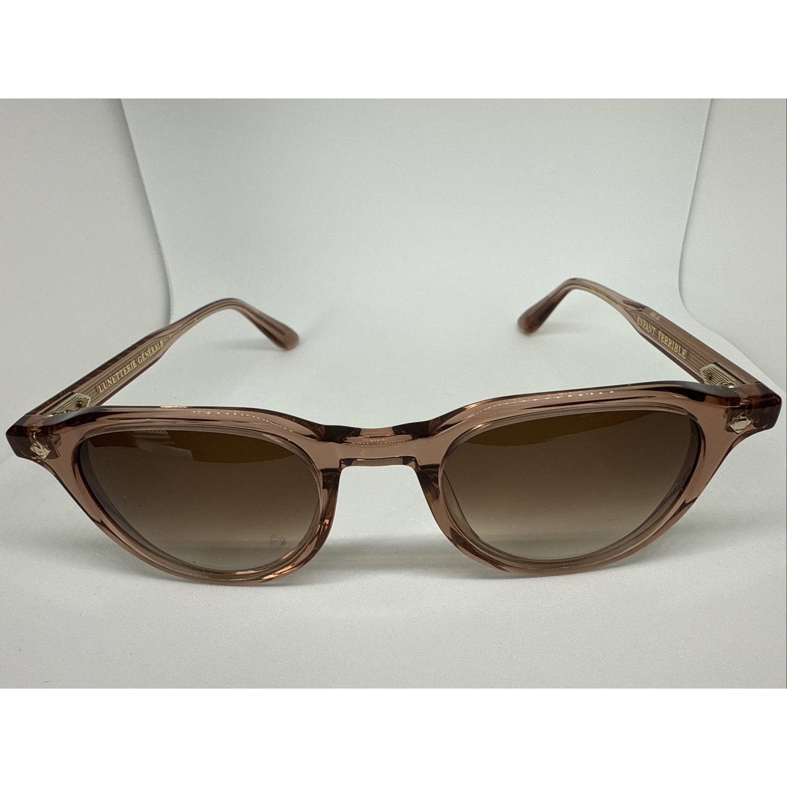 Lunetterie Generale Designer Enfant Terrible Rose Crystal Frame 48mm Sunglasses