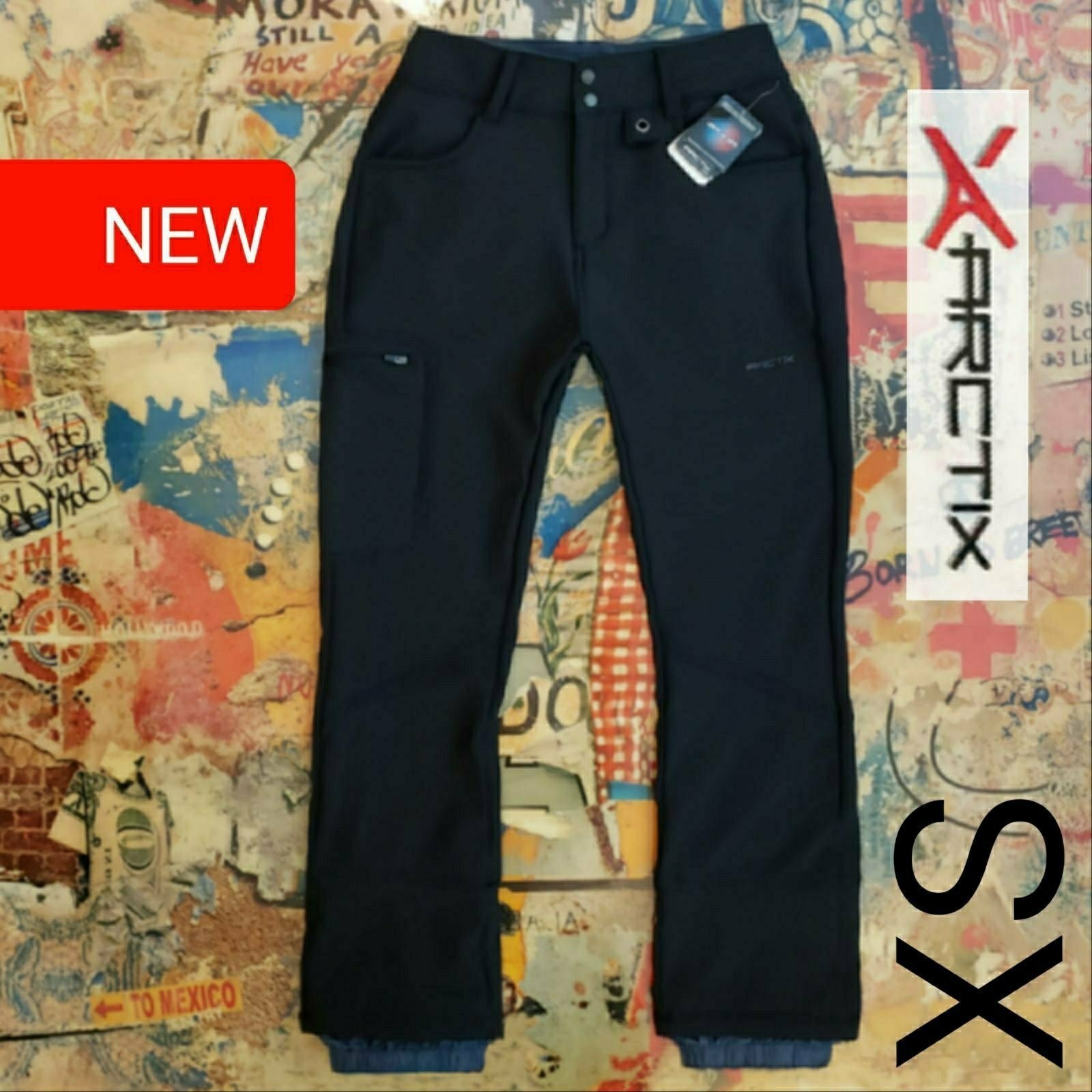 100 New 5K Waterproof Softshell Stretch Snowboard Pants / Ski Pants! XS