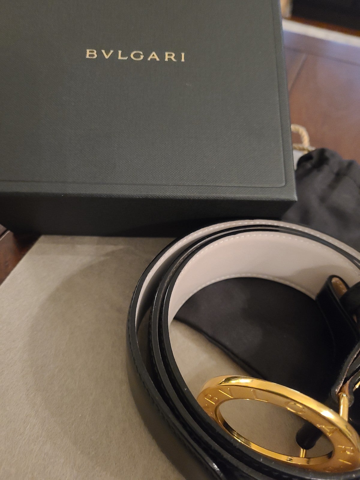 bvlgari belt mens