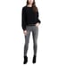 1. State Women's Teddy Long Sleeve Crewneck Pullover in Black XLarge MSRP 69