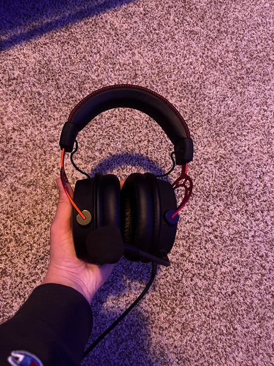 HyperX cloud alpha wired headphones