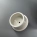 Hall USA Vintage China Ceramic Burgundy & Gold Dogwood Flower 6 Cup Teapot #053