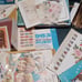 Liberty Stamp Album With Stamps Collection