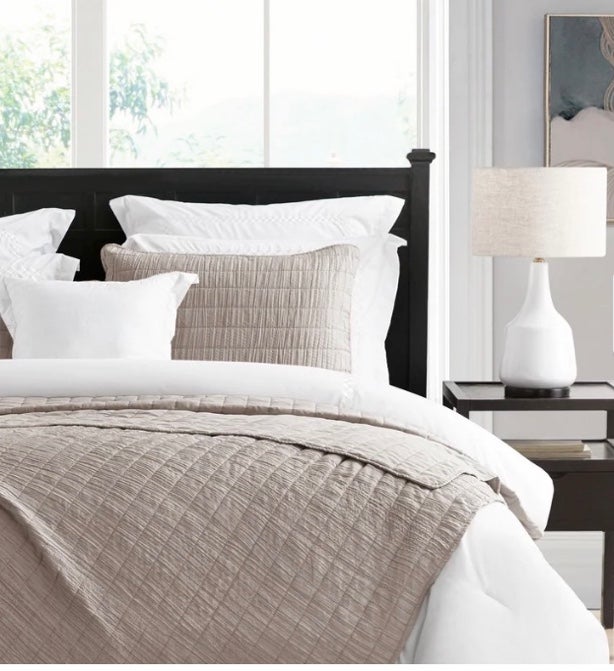 Swift Home Crinkle Enzyme Wash Oversized Coverlet/Bedspread Quilt Full/ Queen