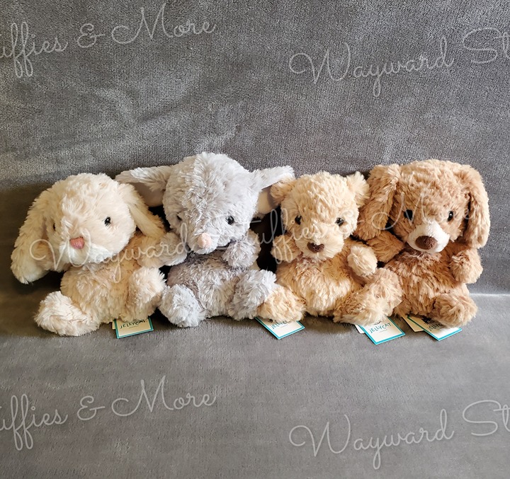 AUTHENTIC Jellycat London Yummy Bunny Mouse Bear & Puppy Bundle BRAND NEW W/TAGS