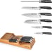 Saveur 6 Piece Kichen Knofe Set with Block