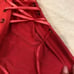 Design Aragon Jacquard Coral Lace Up Blouse Small