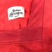 Design Aragon Jacquard Coral Lace Up Blouse Small