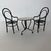 Maileg Table and Chairs metal set