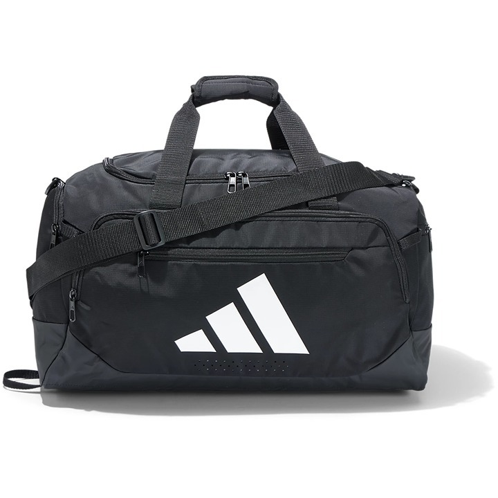 Adidas Defender V Small Duffel Bag 11.75 H x 20.5 W x 11 D, Color: Black