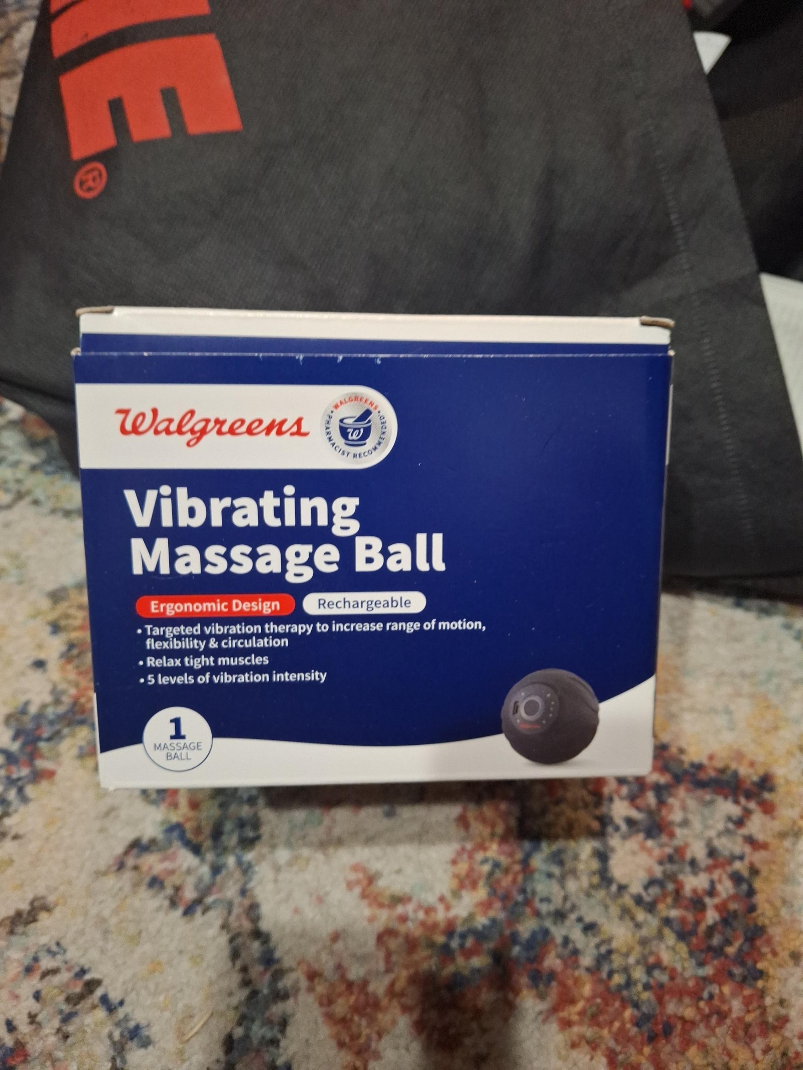 Walgreens vibrating massage ball
