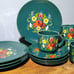 Vintage Whiterling Bavaria set of plates and tea cups with saucers