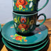 Vintage Whiterling Bavaria set of plates and tea cups with saucers