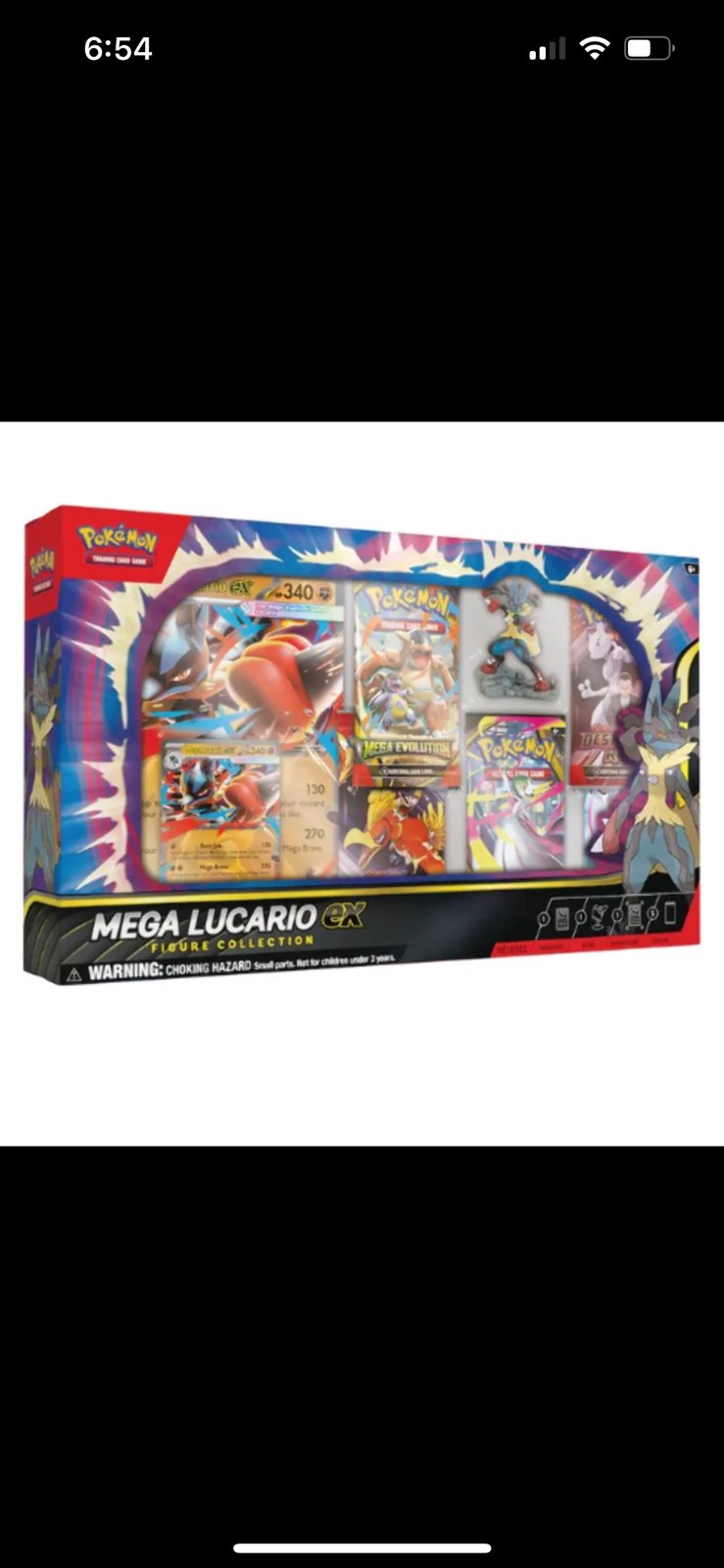 IN HAND - Pokemon TCG: Mega Lucario ex Premium Figure Collection Box
