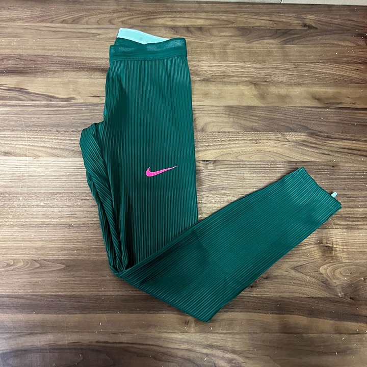 Nike Pro Elite Team Long Running Tights DX9078-000 Women's M Made in USA MIUSA