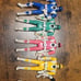 90s Power Rangers Action Figure Collection