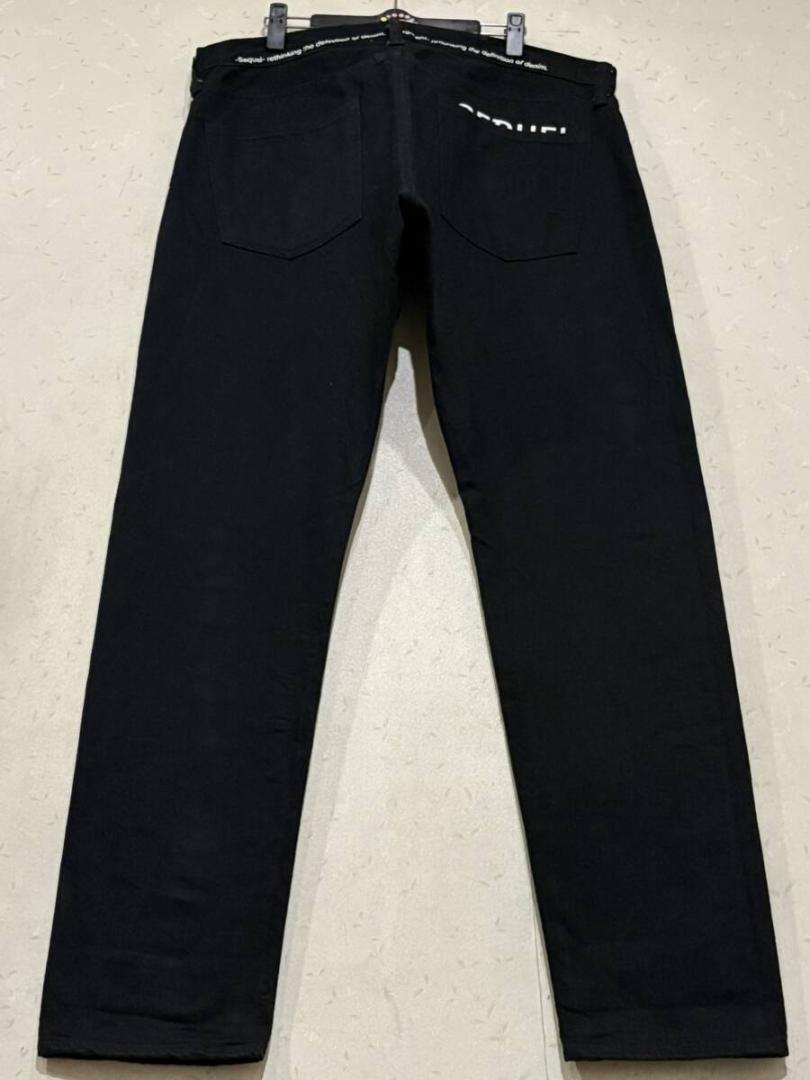 Sequel Fragment Hiroshi Fujiwara Selvedge Denim Pants Black