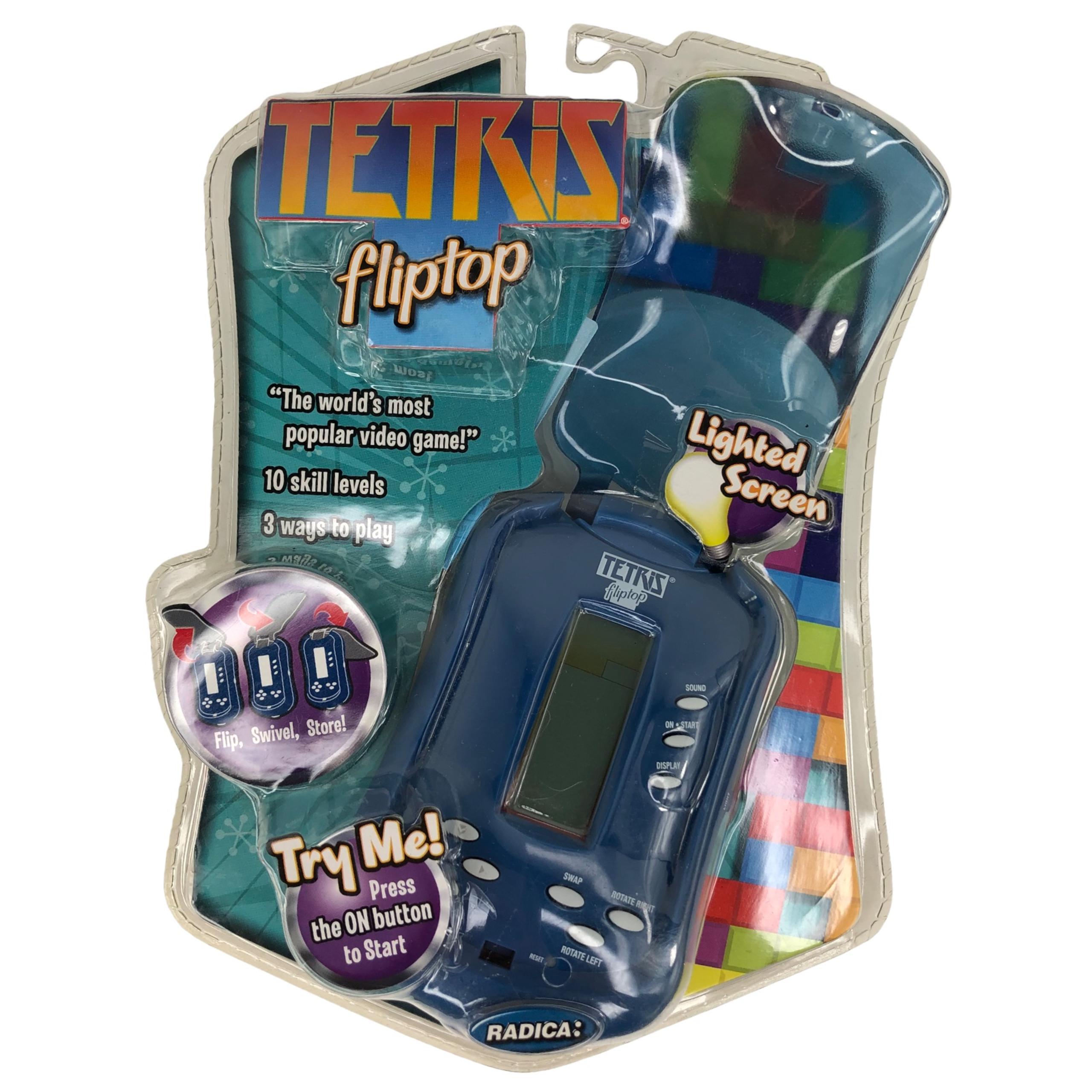 NEW Radica Tetris FlipTop Handheld Game 2016