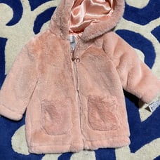 Faux fur jacket