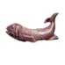 Opalescent Pink Stanford Ware Koi Fish Planter Mid Century Modern #285 Iridescen