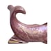 Opalescent Pink Stanford Ware Koi Fish Planter Mid Century Modern #285 Iridescen