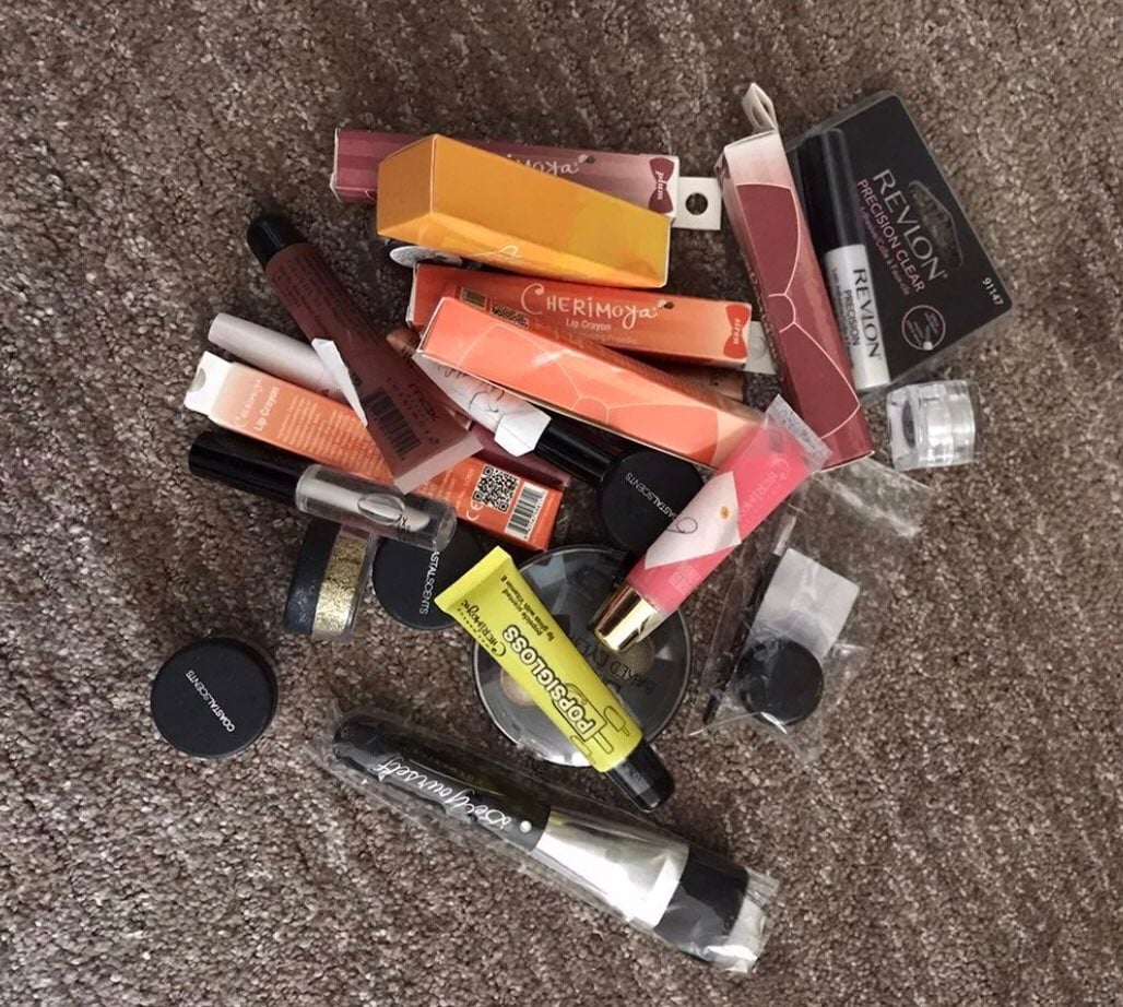 BUNDLE OF 50 Mixed Makeup Assorted Brands and Products