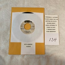 Lilyann Carol: Sweet Sue ~ Whatever Happened to You ~ 45 RPM Record Sample Copy