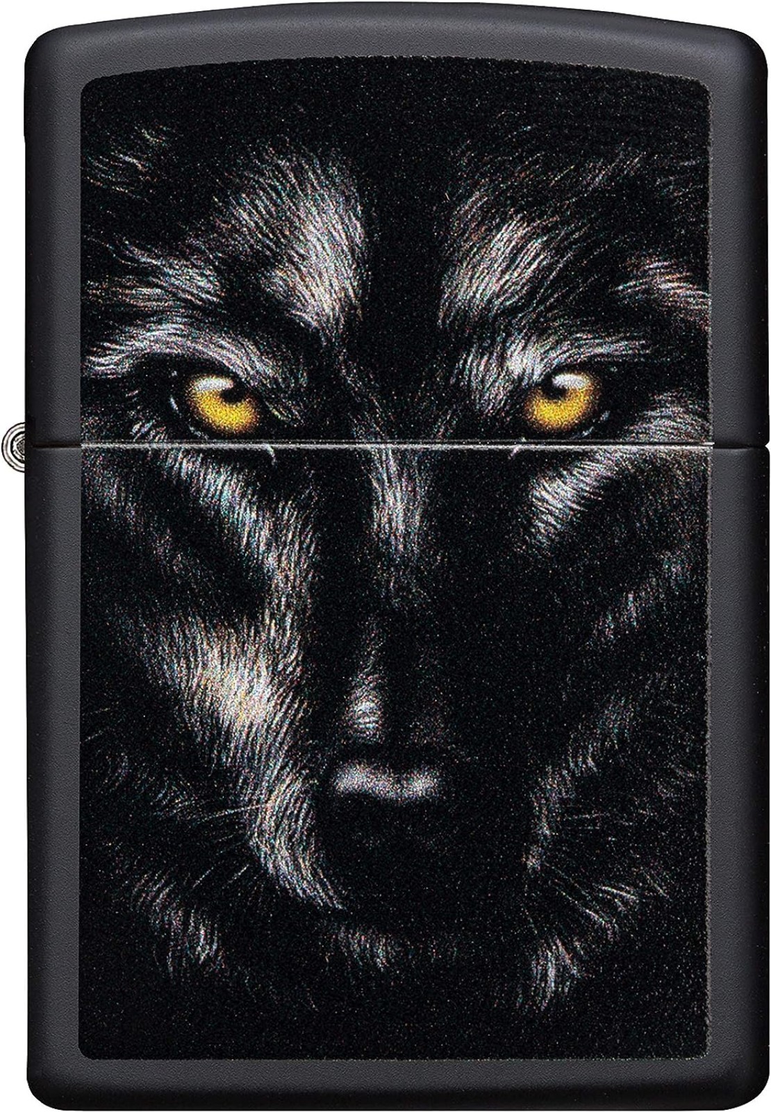 Wolf Face Zippo Lighter