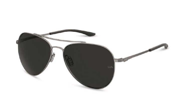 Under Armour Instinct Polarized Sunglasses, Dark Ruthenium/gray Polarized