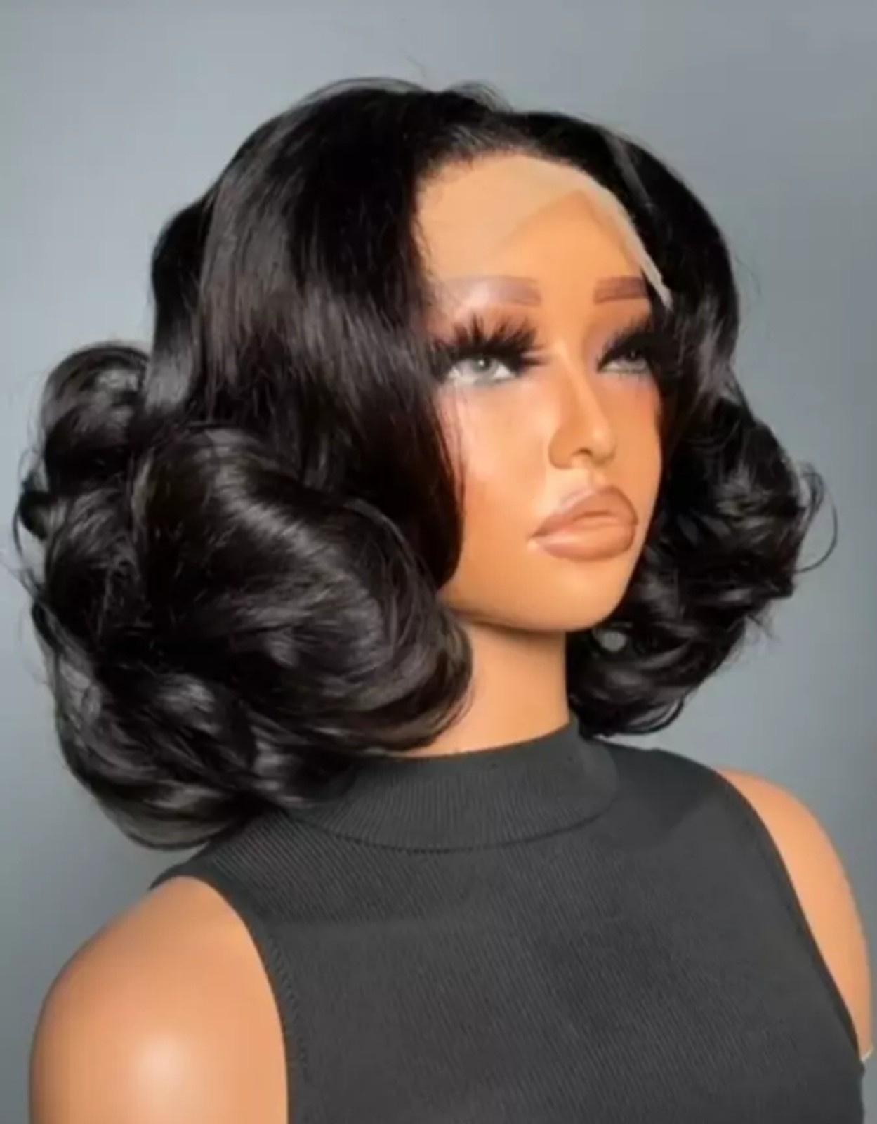 100% Vietnamese Human Hair, SDD, 5x5 Transparent Lace Bouncy Wig