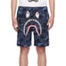 BAPE A Bathing Ape Navy Camo Shark Beach Shorts Men’s Medium