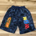 BAPE A Bathing Ape Navy Camo Shark Beach Shorts Men’s Medium