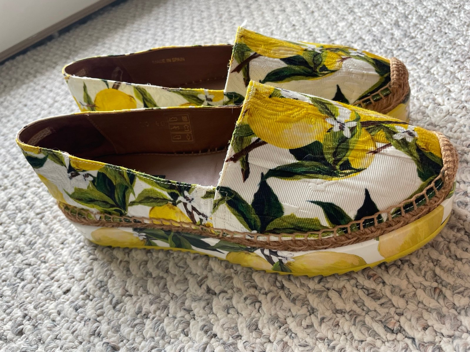 Dolce and Gabbana espadrilles