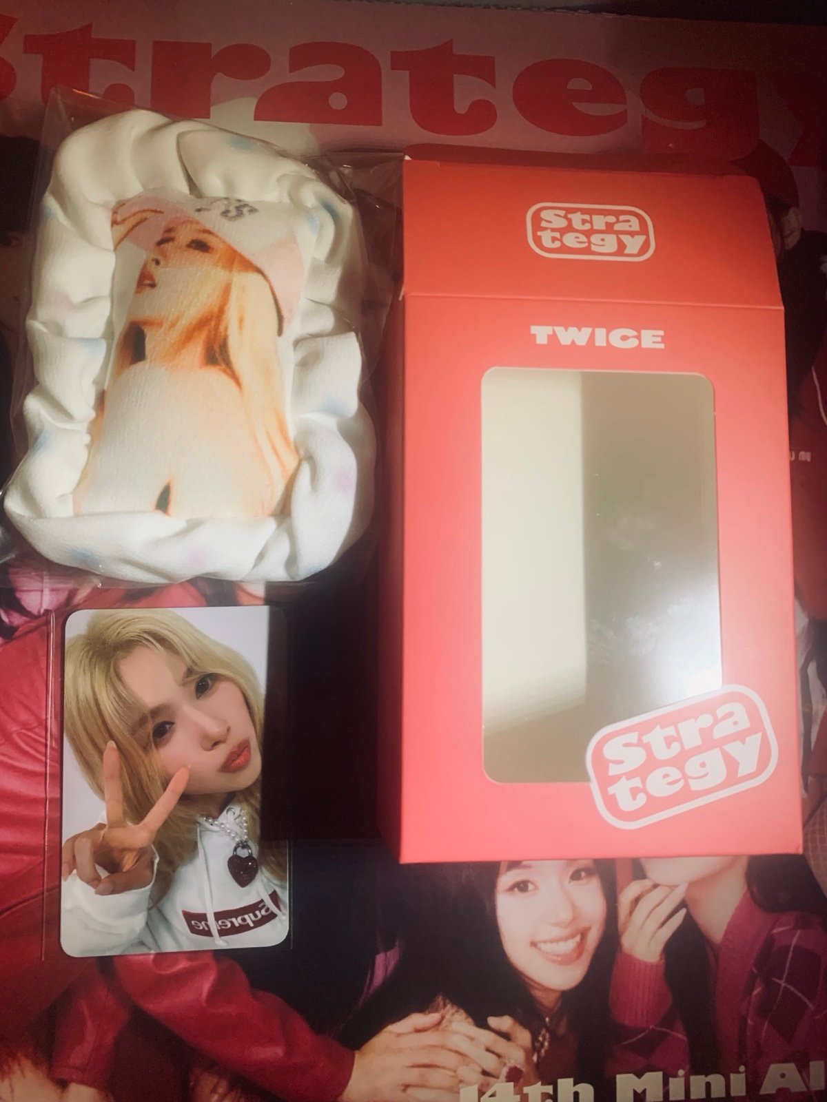 TWICE SANA CUSHION KEYRING - TWICE STRATEGY POP-UP In SEOUL