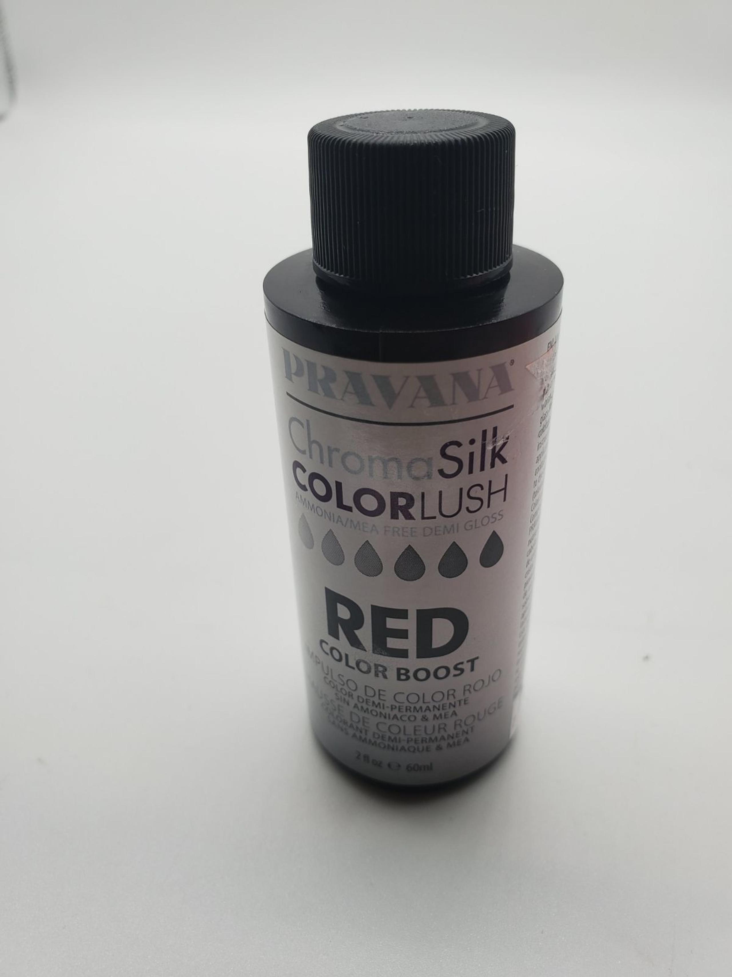 PRAVANA CHROMASILK COLOR LUSH

DEMI-PERMANENT LIQUID HAIR GLOSS


Red