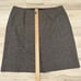 TAHARI ASL Women 20W Skirt Suit Wool Silk Blend Tweed Brown