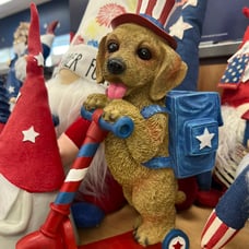 Patriotic Dog Decor USA 4th of July