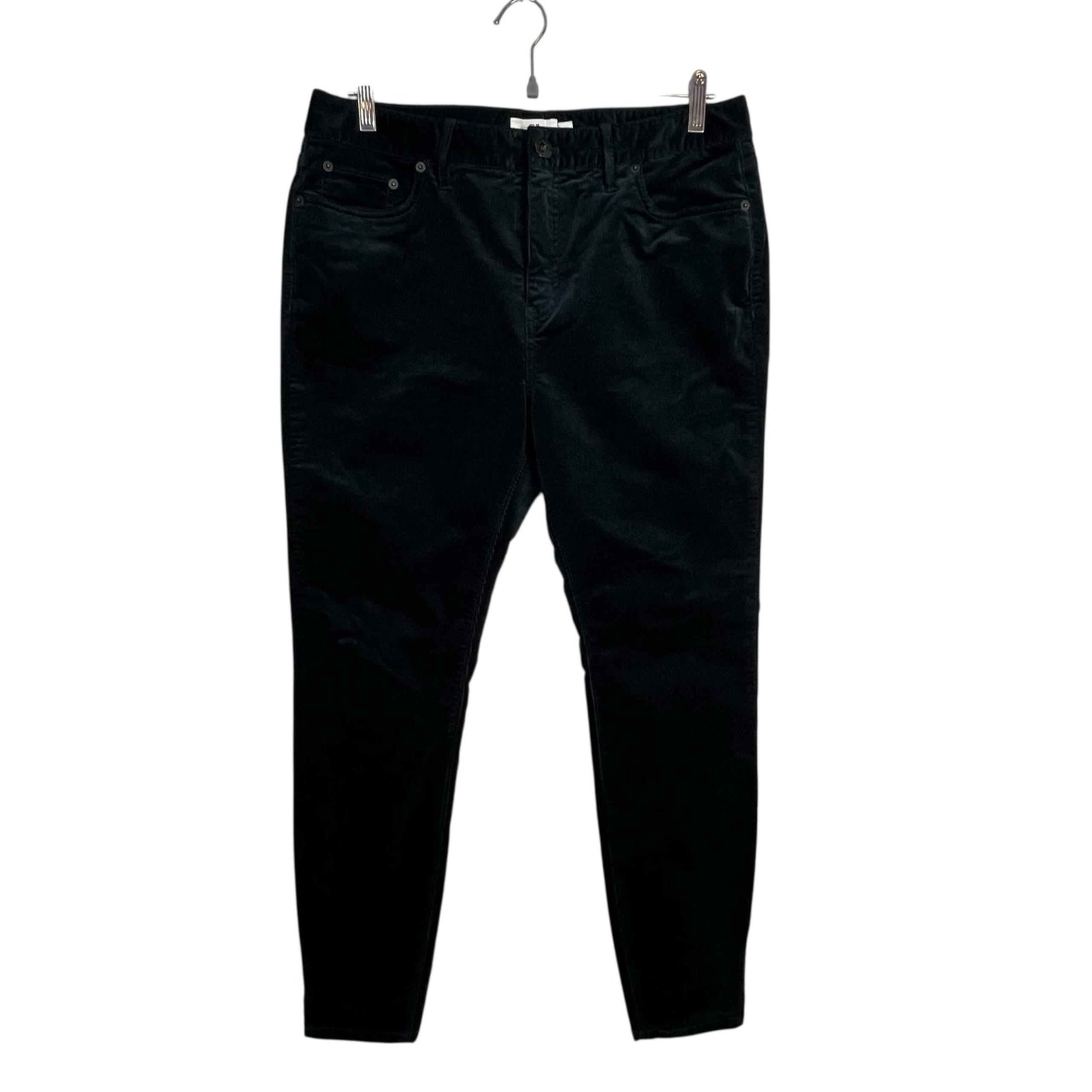 Vineyard Vines Micro Corduroy Pants Black Size 12 Tapered Leg