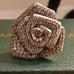 Pandora authentic brand new sterling silver oversized rose in bloom charm