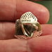 Pandora authentic brand new sterling silver oversized rose in bloom charm