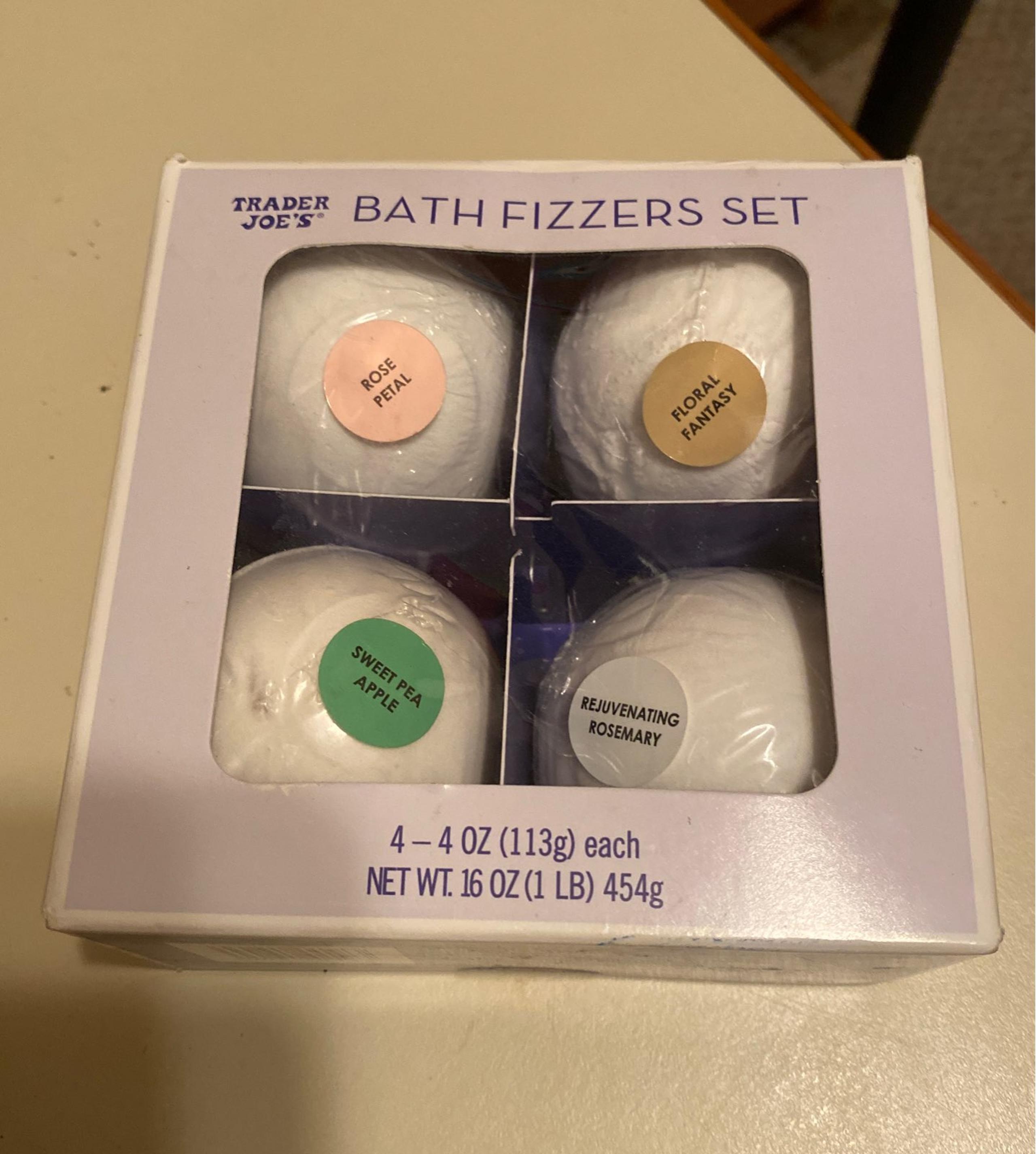 Trader Joe's Bath Fizzers Set