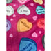 Swiftie Inspired Valentine Conversation Heart Blanket Love Song 50x60 Inch