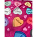 Swiftie Inspired Valentine Conversation Heart Blanket Love Song 50x60 Inch