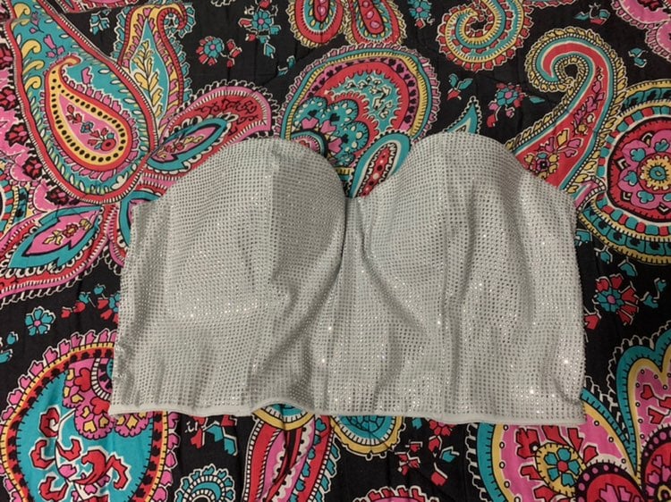 Swarovski bustier