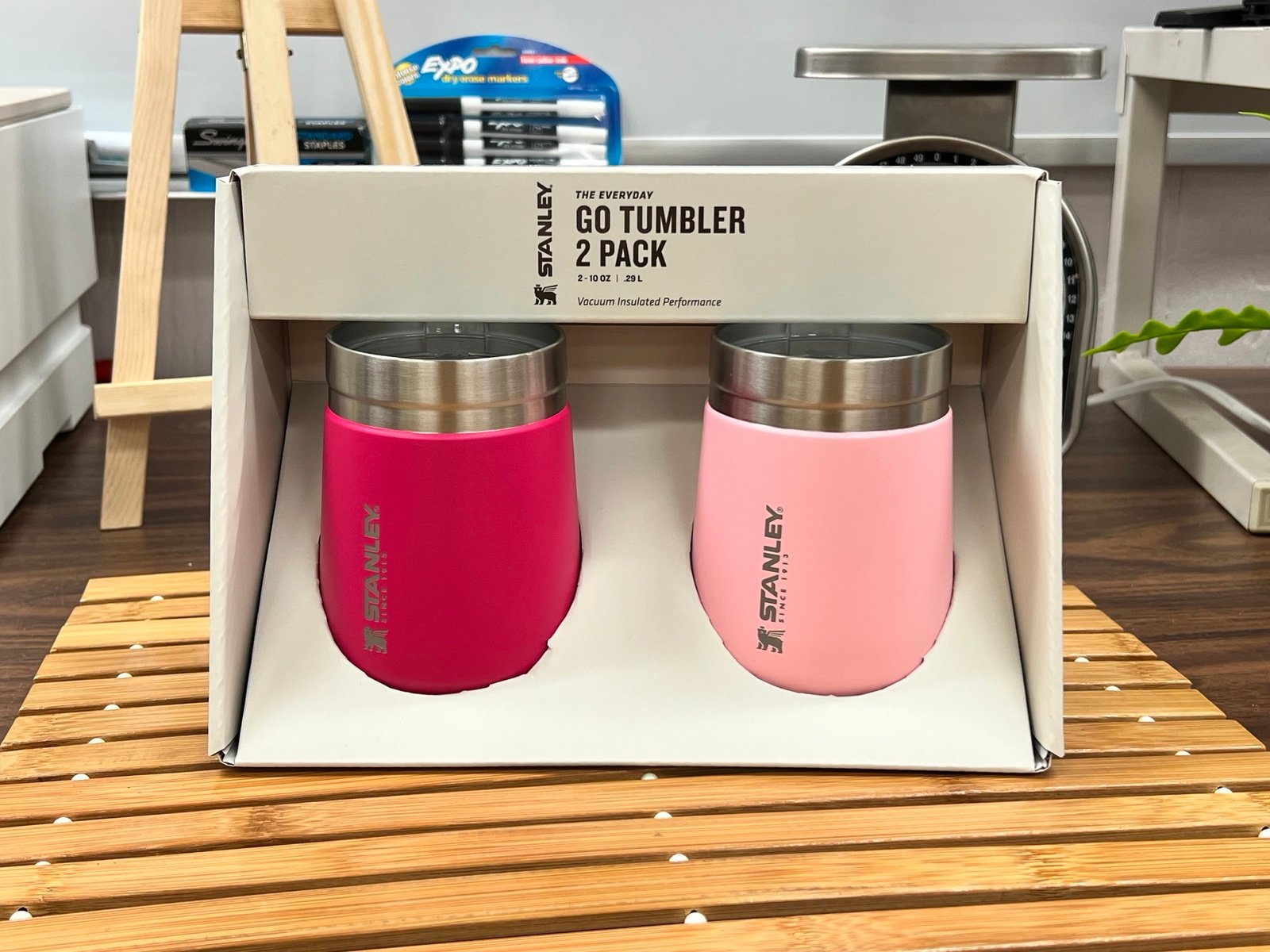 Stanley 2pk 10oz Stainless Steel Everyday Go Tumblers - Pink Vibes / Cool Melon