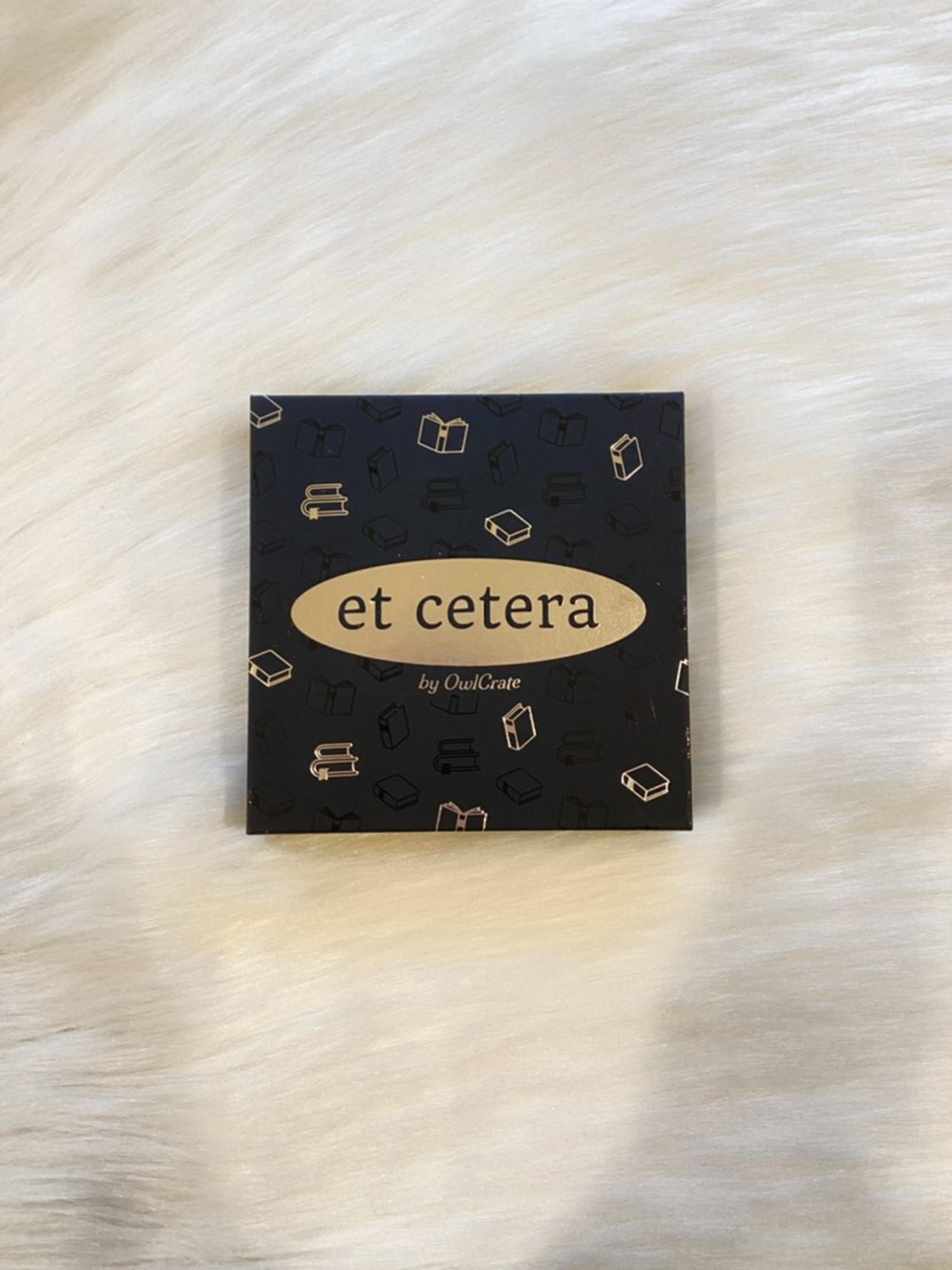 Owlcrate Exclusive Et Cetera Card Game
